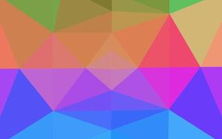 Light Multicolor, Rainbow vector low poly texture.