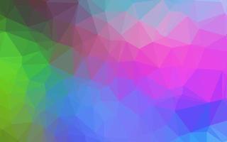 Light Multicolor, Rainbow vector polygonal background.