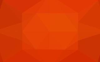 Light Orange vector shining hexagonal background.