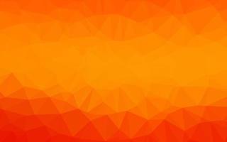 Light Orange vector polygon abstract layout.
