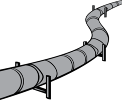 icône grise de pipeline png