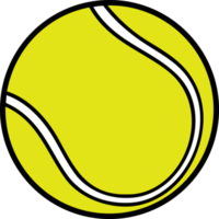 couleur balle de tennis png