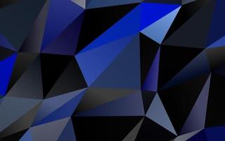 patrón de triángulo borroso vector azul claro.