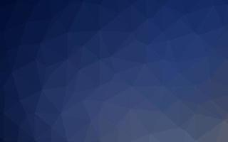 Dark BLUE vector polygon abstract layout.