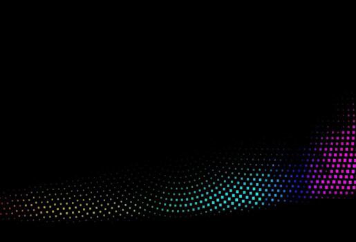 Dark Multicolor, Rainbow vector layout with lines, rectangles.