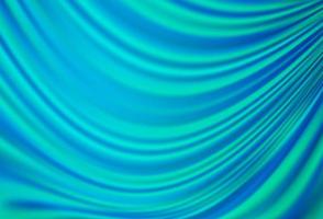 Light BLUE vector template with bent lines.