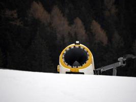 snow machine cannon snowmaker gun photo