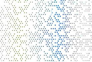 Light Multicolor, Rainbow vector texture with disks.