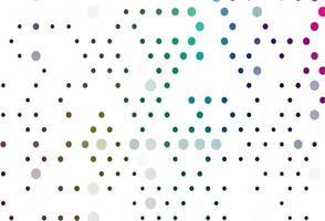 Light Multicolor, Rainbow vector texture with disks.