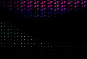 Dark Multicolor, Rainbow vector template with circles.