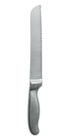 cuchillo de cocina de pan aislado con trazado de recorte png