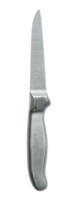 pequeño cuchillo de cocina aislado con trazado de recorte png