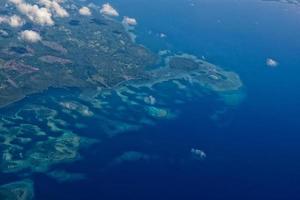 Indonesia Sulawesi Manado Area Aerial view photo