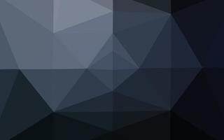 Dark BLUE vector blurry triangle texture.