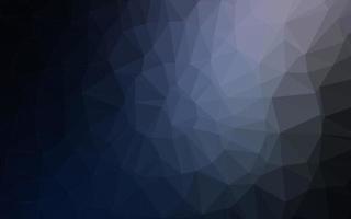 Dark BLUE vector blurry triangle pattern.