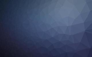 Dark BLUE vector polygon abstract layout.