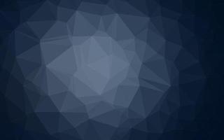 Dark BLUE vector abstract polygonal layout.