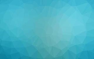 Light BLUE vector triangle mosaic template.