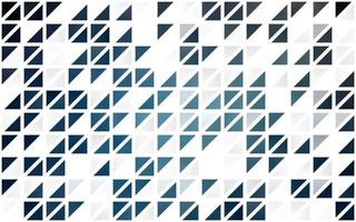 diseño transparente de vector azul claro con líneas, triángulos.