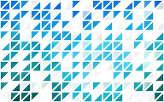 Light BLUE vector seamless background with triangles.