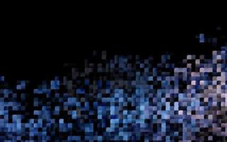 Dark BLUE vector background with rectangles.