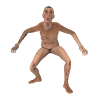 Zombie Biter 3D-Modellierung png