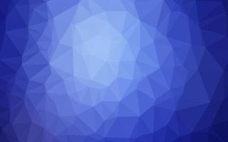 Telón de fondo de mosaico abstracto de vector azul claro.