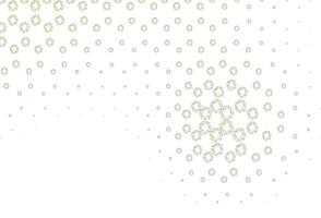 Light green vector template with circles.