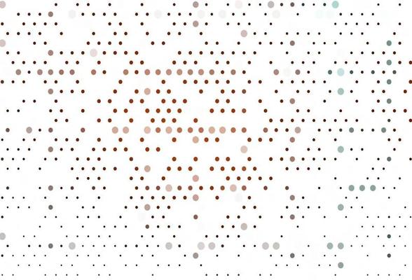Light Orange vector texture with disks.