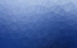 Light BLUE vector shining triangular background.