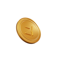 valuta symbol putsa zloty 3d illustration png