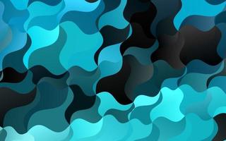 Light BLUE vector template with liquid shapes.