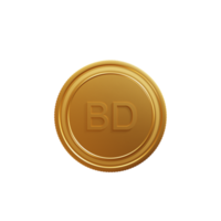 Währungssymbol Bahrain-Dinar 3D-Darstellung png