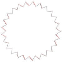 forme géométrique avec effet chromé. formes d'étoiles minimales. ensemble d'étoile ethnique, cadre, grille, cercle, circulaire, forme avec effet chrome fer argenté brillant. rendu 3d réaliste png