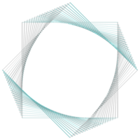 forma holográfica com efeito metal. conjunto de estrela étnica, moldura, grade, círculo, renderização 3d circular, realista. coleção de formas abstratas é uma mistura de tendências de formas geométricas png