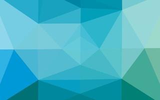 Light Blue, Green vector abstract mosaic pattern.