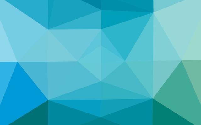 Light Blue, Green vector abstract mosaic pattern.