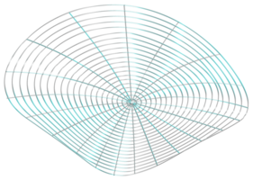 forma holográfica con efecto metal. conjunto de estrella étnica, marco, cuadrícula, círculo, circular, render 3d realista. la colección de formas abstractas es una mezcla de tendencias de formas geométricas png