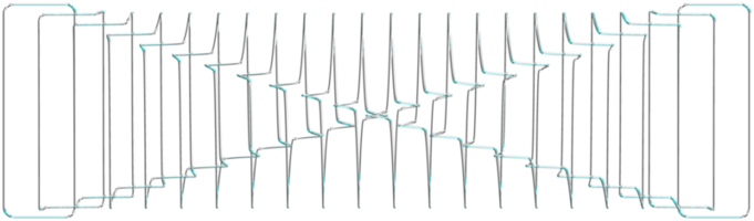 Form holografisch mit Metalleffekt. satz von ethnischem stern, rahmen, gitter, kreis, kreisförmig, realistisches 3d-rendering. Die Sammlung abstrakter Formen ist eine trendige Mischung aus geometrischen Formen png