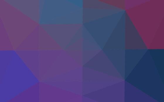 Dark Blue, Red vector shining triangular pattern.