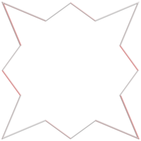 Geometric shape with chrome effect. Minimal star shapes. Set of ethnic star, frame, grid ,circle, circular, shape with shiny silver iron chrome effect. Realistic 3d render png
