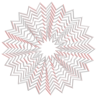 geometrico forma con cromo effetto. minimo stella forme. impostato di etnico stella, telaio, griglia ,cerchio, circolare, forma con brillante argento ferro cromo effetto. realistico 3d rendere png