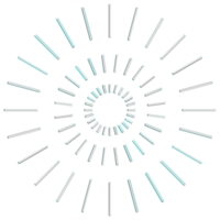 forme holographique avec effet métal . ensemble d'étoiles ethniques, cadre, grille, cercle, rendu 3d circulaire et réaliste. la collection de formes abstraites est un mélange tendance de formes géométriques png