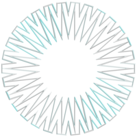 forma olografico con metallo effetto . impostato di etnico stella, telaio, griglia ,cerchio, circolare, realistico 3d rendere. astratto forme collezione è un' trend miscela di geometrico forme png