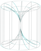 forma olografico con metallo effetto . impostato di etnico stella, telaio, griglia ,cerchio, circolare, realistico 3d rendere. astratto forme collezione è un' trend miscela di geometrico forme png