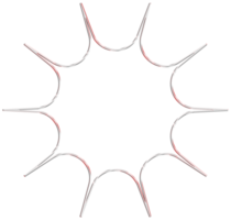 geometrische Form mit Chromeffekt. minimale Sternformen. Set aus ethnischem Stern, Rahmen, Gitter, Kreis, kreisförmig, Form mit glänzendem silbernem Eisen-Chrom-Effekt. realistische 3d-darstellung png