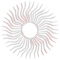 geometrisk form med krom effekt. minimal stjärna former. uppsättning av etnisk stjärna, ram, rutnät ,cirkel, cirkulär, form med skinande silver- järn krom effekt. realistisk 3d framställa png