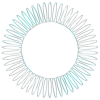 forma olografico con metallo effetto . impostato di etnico stella, telaio, griglia ,cerchio, circolare, realistico 3d rendere. astratto forme collezione è un' trend miscela di geometrico forme png