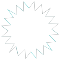 forme holographique avec effet métal . ensemble d'étoiles ethniques, cadre, grille, cercle, rendu 3d circulaire et réaliste. la collection de formes abstraites est un mélange tendance de formes géométriques png