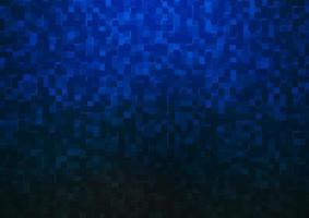 textura de vector azul oscuro en estilo rectangular.